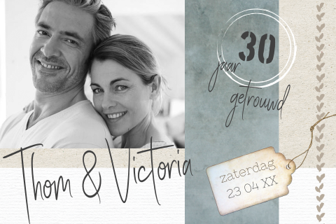 Mooie uitnodiging om jullie jubileum te vieren