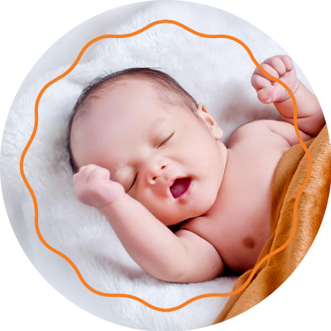 Toffe sluitsticker met een babyfoto zelf maken