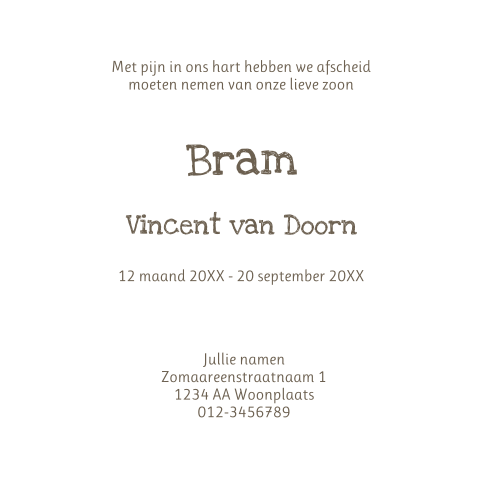 Kaart binnenkant