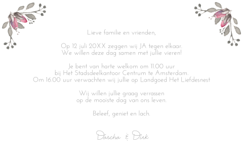 Kaart binnenkant