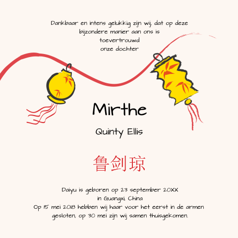 Kaart binnenkant