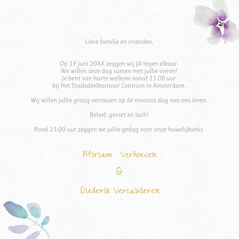 Kaart binnenkant