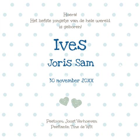 Kaart binnenkant