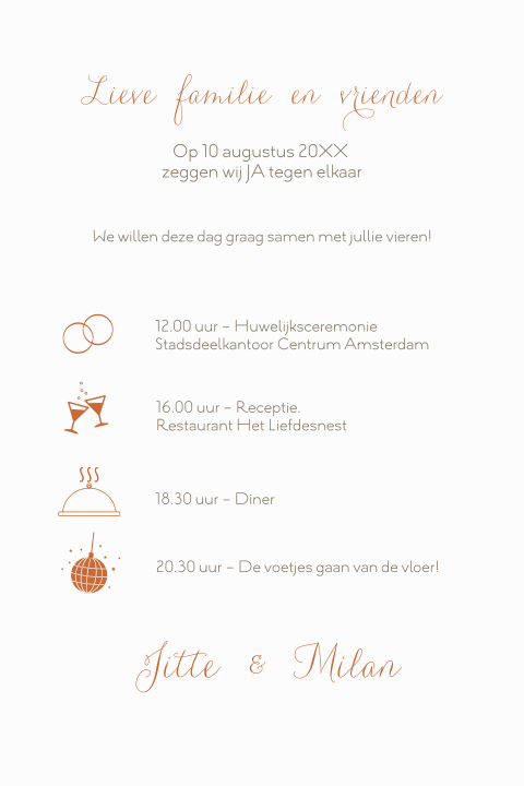 Kaart binnenkant