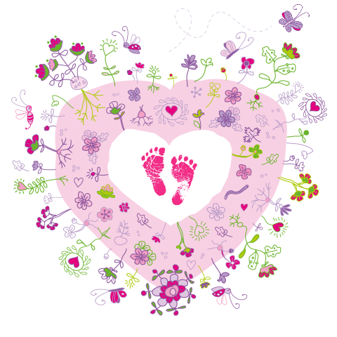 lief rouwkaartje voor meisje met aarde en lieve vlindertje