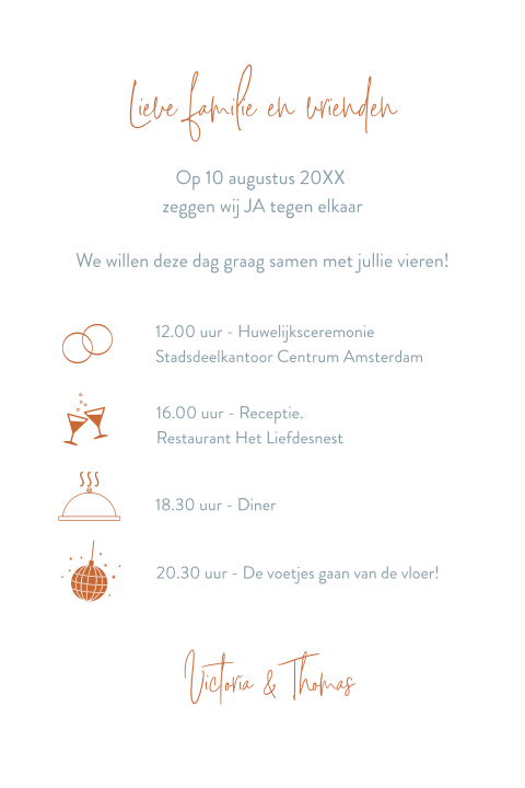 Kaart binnenkant