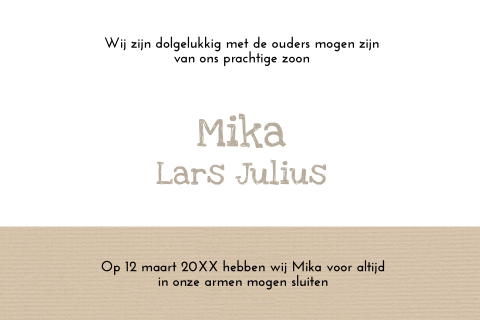 Kaart binnenkant
