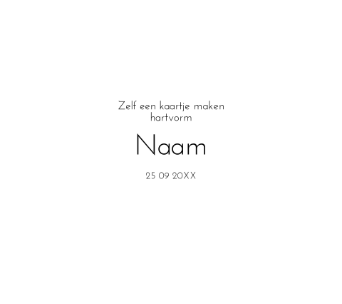 Geboortekaart zelf maken