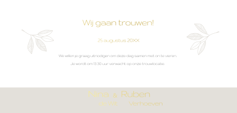 Kaart binnenkant