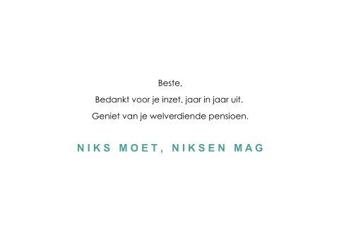 Kaart binnenkant