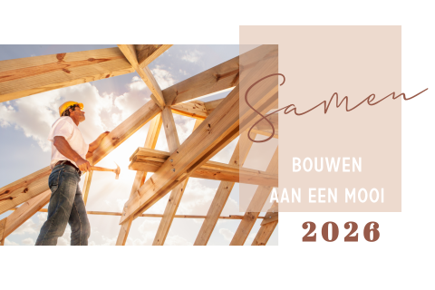 Stijlvolle zakelijke kerstkaart met foto