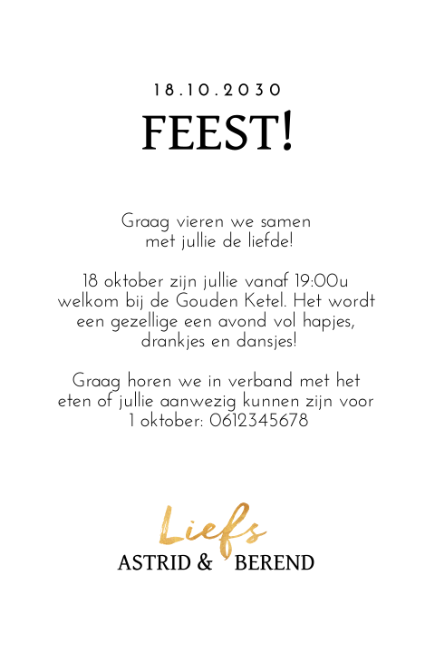 Kaart binnenkant