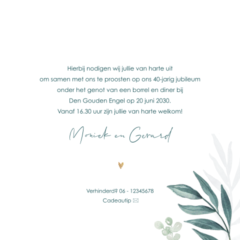 Kaart binnenkant