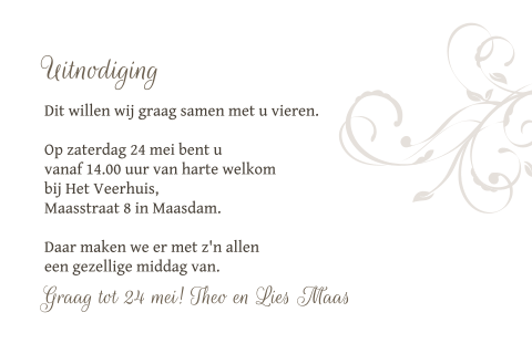 Kaart binnenkant