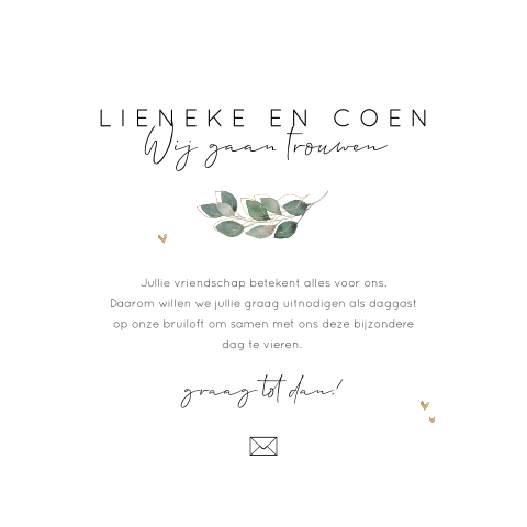 Kaart binnenkant