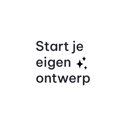 Kerstkaart zelf maken geometrische vorm