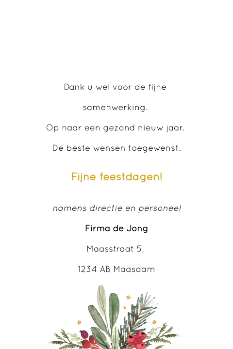 Kaart binnenkant
