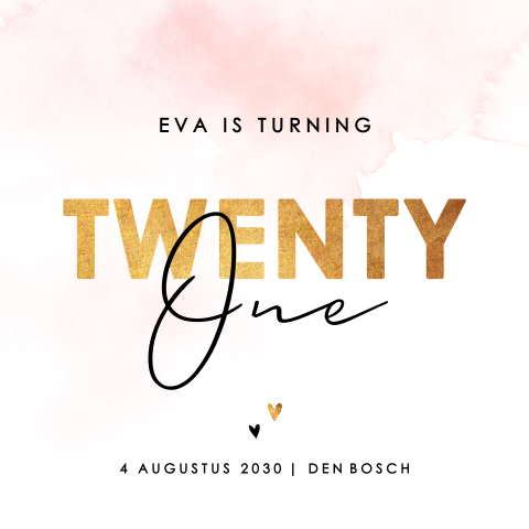 21 diner uitnodiging thema 's-Hertogenbosch