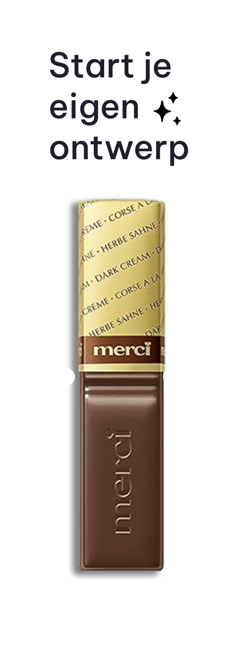 Merci bedankjes bruiloft zelf maken - 3 stuks