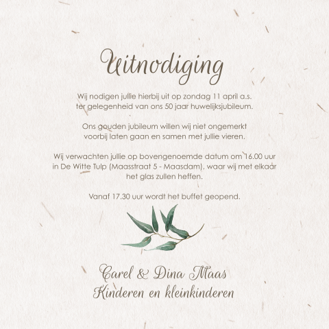 Kaart binnenkant