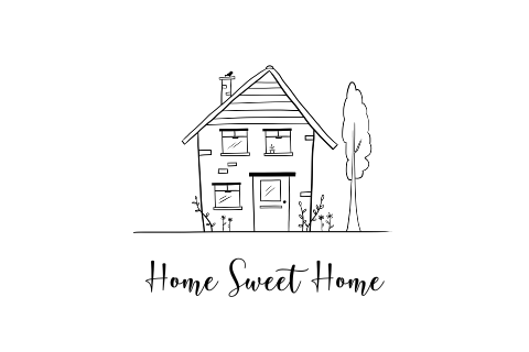 Kaartje nieuwe woning met illustratie