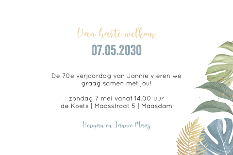 Kaart binnenkant