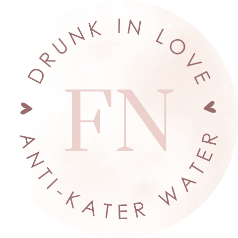 Katerwater met water color in roze