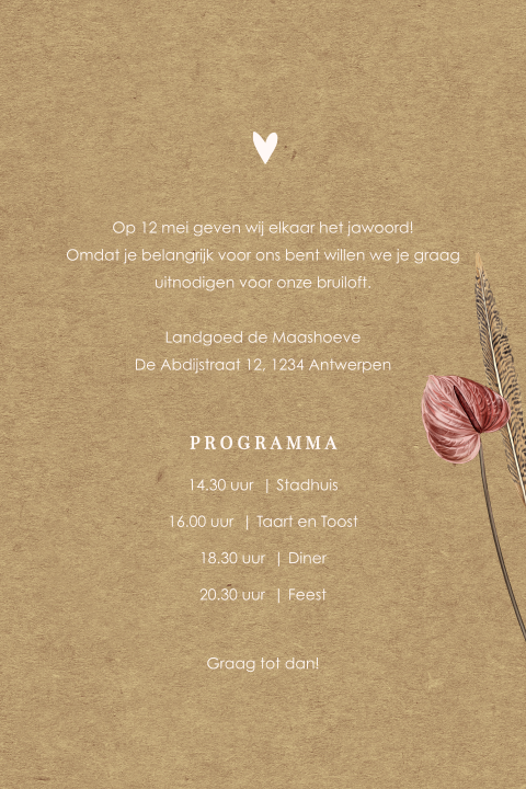 Kaart binnenkant