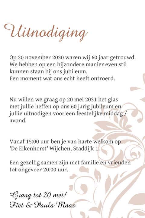 Kaart binnenkant