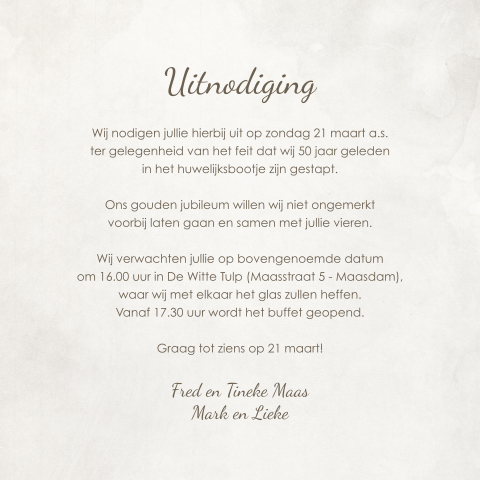 Kaart binnenkant