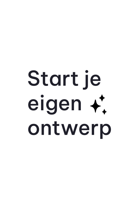 Trouwkaart zelf maken kartels staand