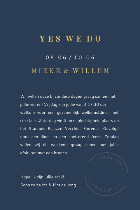 Kaart binnenkant