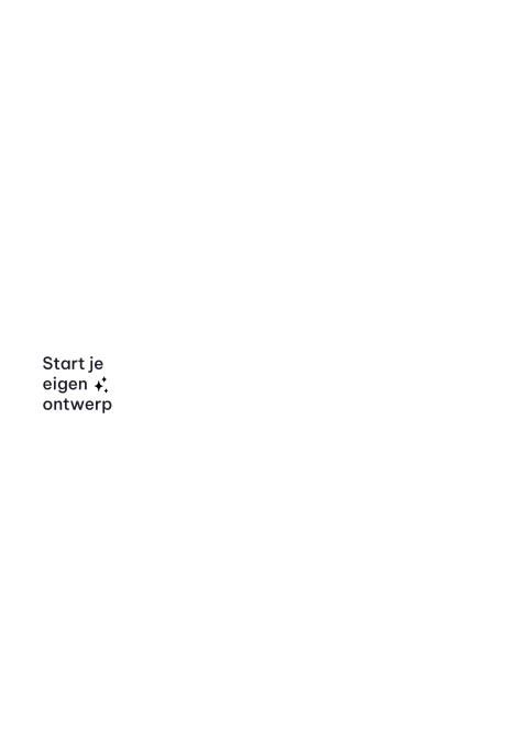 Adressticker zelf maken liggend voor geboortekaartje