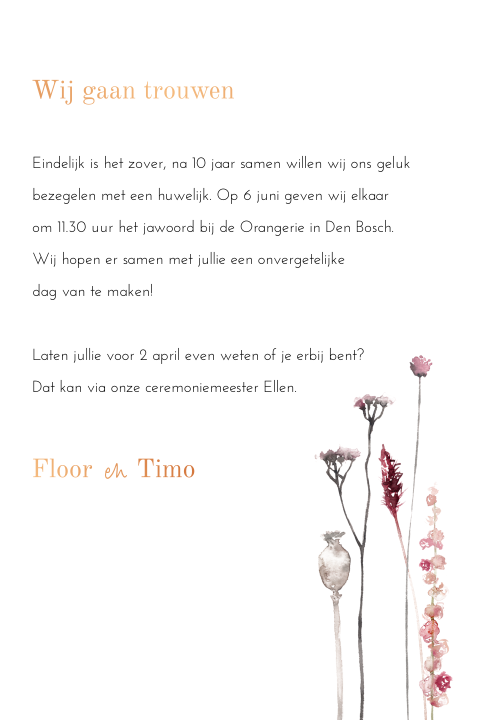 Kaart binnenkant