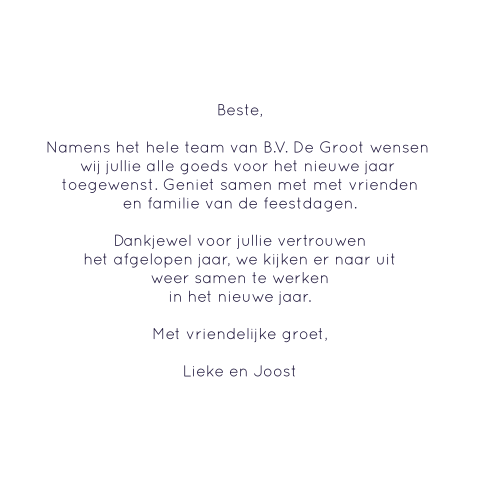 Kaart binnenkant