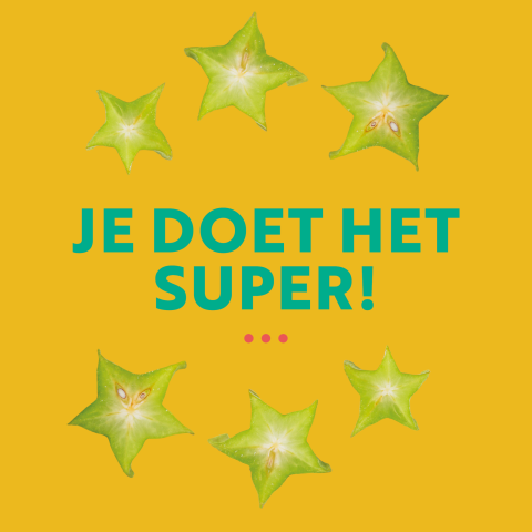 Wenskaart Hutten super