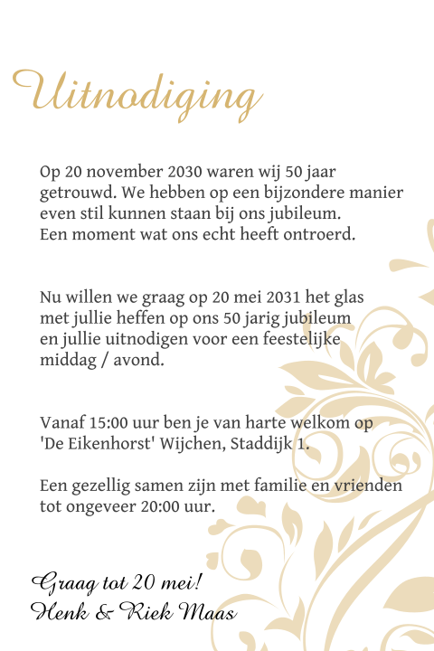 Kaart binnenkant