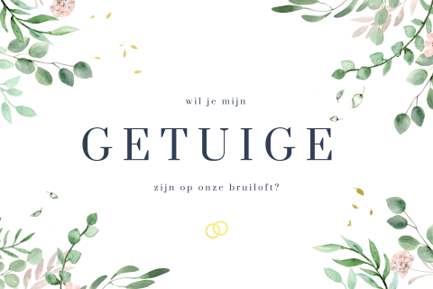 Botanisch getuige kaartje