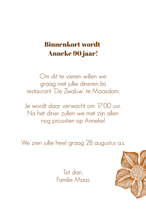 Kaart binnenkant