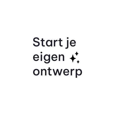 Zelf geboortekaartje maken originele vorm bloem