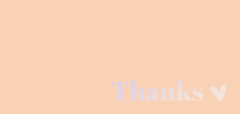 Pastel bedankkaart met holografische folie