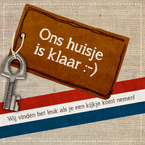 Een leuk Hollands design met jute