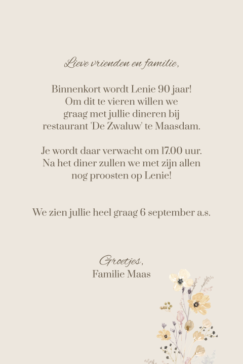 Kaart binnenkant