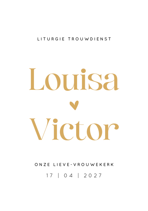 Liturgie trouwdienst minimalistisch
