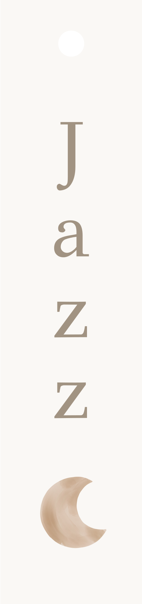 Doopsuiker labeltje met maan