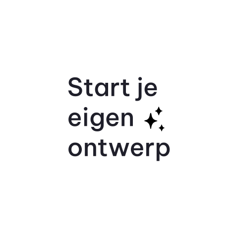 Geboortekaartje zelf maken in abstracte vorm