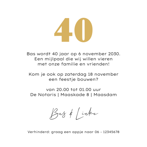 Kaart binnenkant
