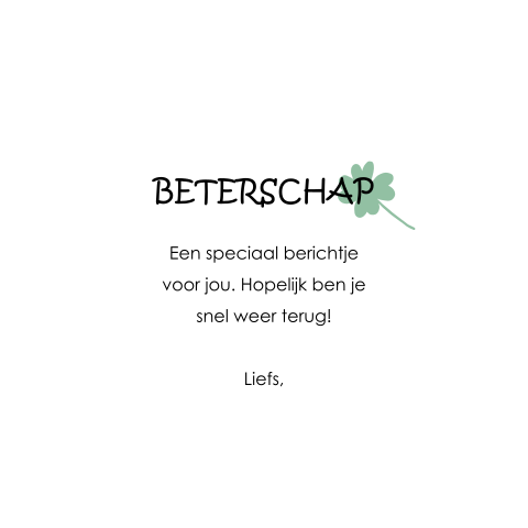 Kaart binnenkant