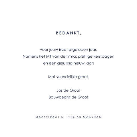 Kaart binnenkant