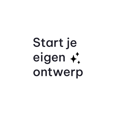 zelf maken geboortekaartje abstracte vorm